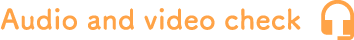 Audio Video Check IMG