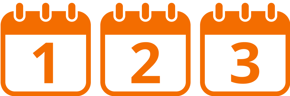 3 day trial calendar